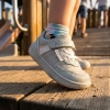 Бебешки боси обувки PONKI Barefoot Balance Green / Grey №21-25