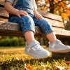Бебешки боси обувки PONKI Barefoot Balance Green / Grey №21-25