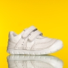 Бебешки боси обувки PONKI BAREFOOT Mellow White №19-25