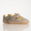 Бебешки боси обувки PONKI Barefoot SQUASH II Grey №22-25