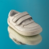Бебешки боси обувки PONKI Barefoot Srowe White №21-25