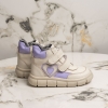 Бебешки боти PONKI VLOVE BEIGE-PURPLE №22-26