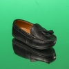 Бебешки мокасини PONKI ELEGANTE BLACK №22-25