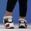 Бебешки сандали PONKI Alpha White-Red №19-25