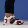 Бебешки сандали PONKI Alpha White-Red №19-25