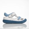 Бебешки Сандали PONKI Bolder White-Blue №19-21