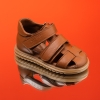 Бебешки сандали PONKI Craft Brown №19-25