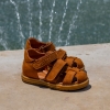 Бебешки сандали PONKI Craft Brown №22-25