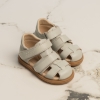 Бебешки сандали PONKI Craft Light Grey №22-25