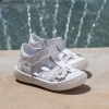 Бебешки Сандали PONKI Folyo White №22-25