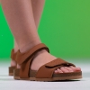 Бебешки сандали PONKI Global Brown- MA1051-14 -  №22-25