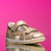 Бебешки сандали PONKI HEARTY BEIGE №21-25