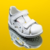 Бебешки сандали PONKI HEARTY WHITE №21-25