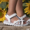 Бебешки сандали PONKI PAELIN WHITE №22-25