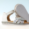 Бебешки сандали PONKI Queen White №22-25