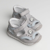Бебешки сандали PONKI Rozalina Grey №21-25