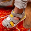 Бебешки сандали PONKI Solar Grey №19-25