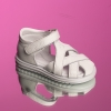 Бебешки сандали PONKI Woven White New №19-25