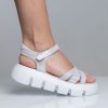 Дамски сандали ESTEL Velora Silver №36-40