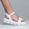 Дамски / Юношески сандали ESTEL Dantelle White №36-40