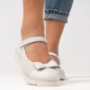 Детски балеринки PONKI BELEZZA WHITE  №31-36