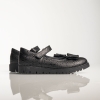 Детски балеринки PONKI  Elegance New Black-Drops №31-36