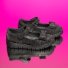 Детски балеринки PONKI ELEGANZA BLACK FUSION II №26-30