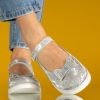 Детски балеринки PONKI ELEGANZA Silver FUSION №26-30