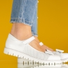 Детски балеринки PONKI ELEGANZA WHITE №31-36