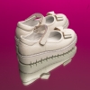 Детски балеринки PONKI ELEGANZA WHITE FUSION II №26-30