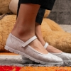 Детски балеринки PONKI Heal White №31-36