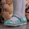 Детски Балеринки PONKI LOVE GREEN №31-36