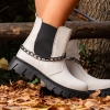 Детски боти PONKI CHELSY BEIGE  №31-35