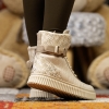 Детски боти PONKI PIXELS BEIGE №31-36