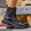 Детски ботуши PONKI Bandolera Black №31-36