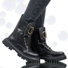 Детски ботуши PONKI Genzai Black №26-30