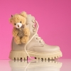 Детски ботуши PONKI Teddy Beige №31-36
