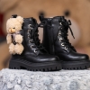 Детски ботуши PONKI Teddy Black №26-30