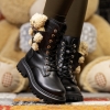 Детски ботуши PONKI Teddy Black №31-36