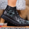Детски кецове PONKI Maiden Black-Green №26-30