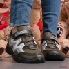 Детски маратонки CARBY BLACK-KHAKI №31-35