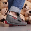 Детски Мокасини PONKI ELEGO GREY/RED №26-30