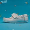 Детски мокасини PONKI ELEGO II SNOWWHITE №26-30