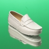 Детски мокасини PONKI GLASSES WHITE №31-35