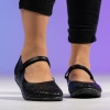 Детски обувки PONKI ROMBOS BLACK №26-30