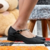 Детски официални обувки PONKI JEWEL Black №31-36