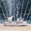 Детски сандали PONKI Crystal Breeze Silver №31-35