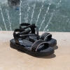 Детски сандали PONKI Crystal Shine Black №31-35