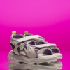 Детски сандали PONKI DARINA WHITE-PURPLE №26-30