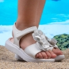 Детски сандали PONKI Delinda White №26-30